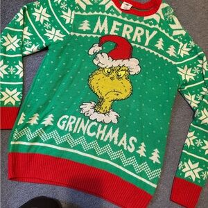 Merry Grinchmas Green Sweater